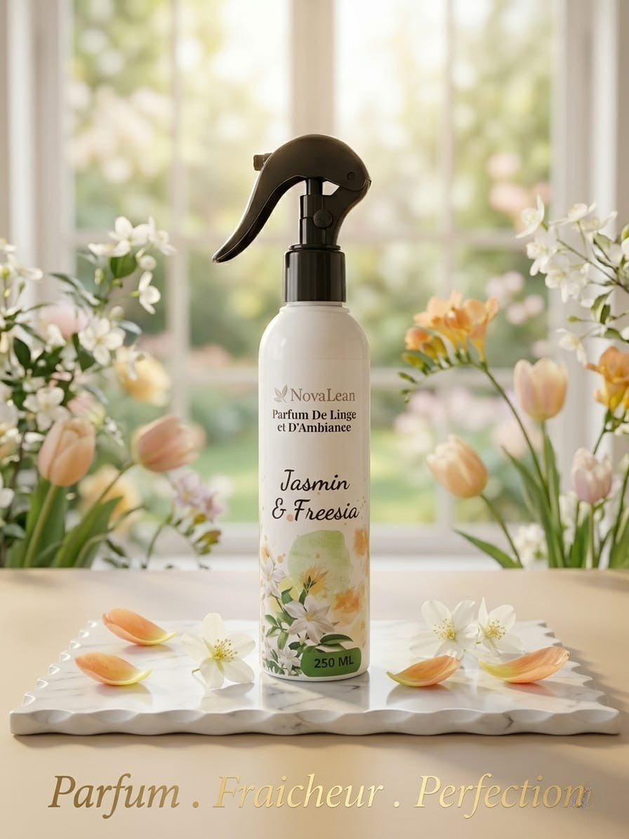 Parfum d'ambiance & Linge Jasmin & Freesia (الياسمين والفريزيا)